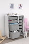 Hanah Home Zen 2D2K6U Blanco y Gris